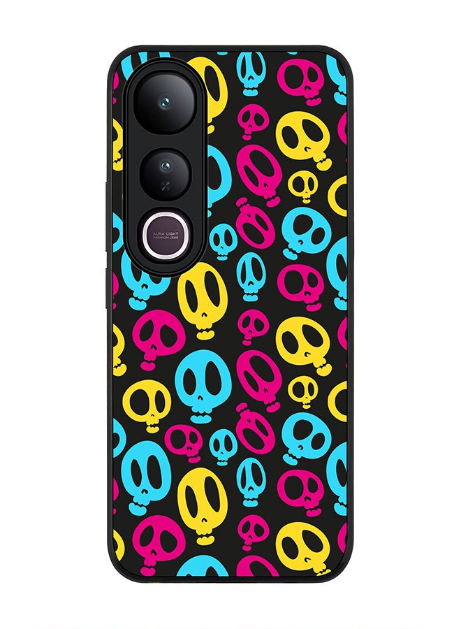 Stylizedd For vivo V50 Lite Case,Slim fit Camera Protection, Shockproof Thin Phone cover  - Crazy Skulls