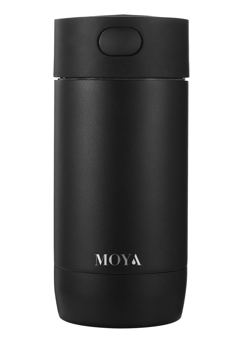 Moya "Surf" 350ml Travel Coffee Mug Black - Image 1