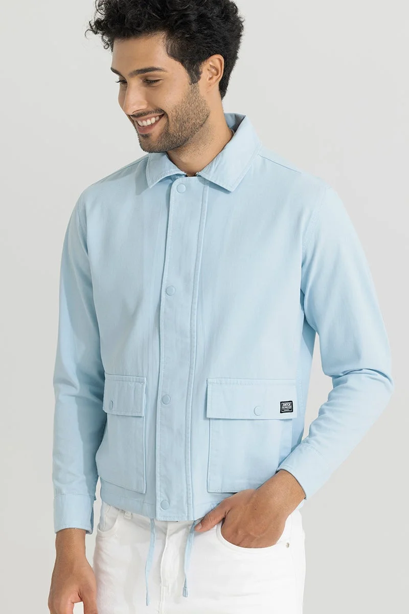 SNITCH Legend Sky Blue Overshirt