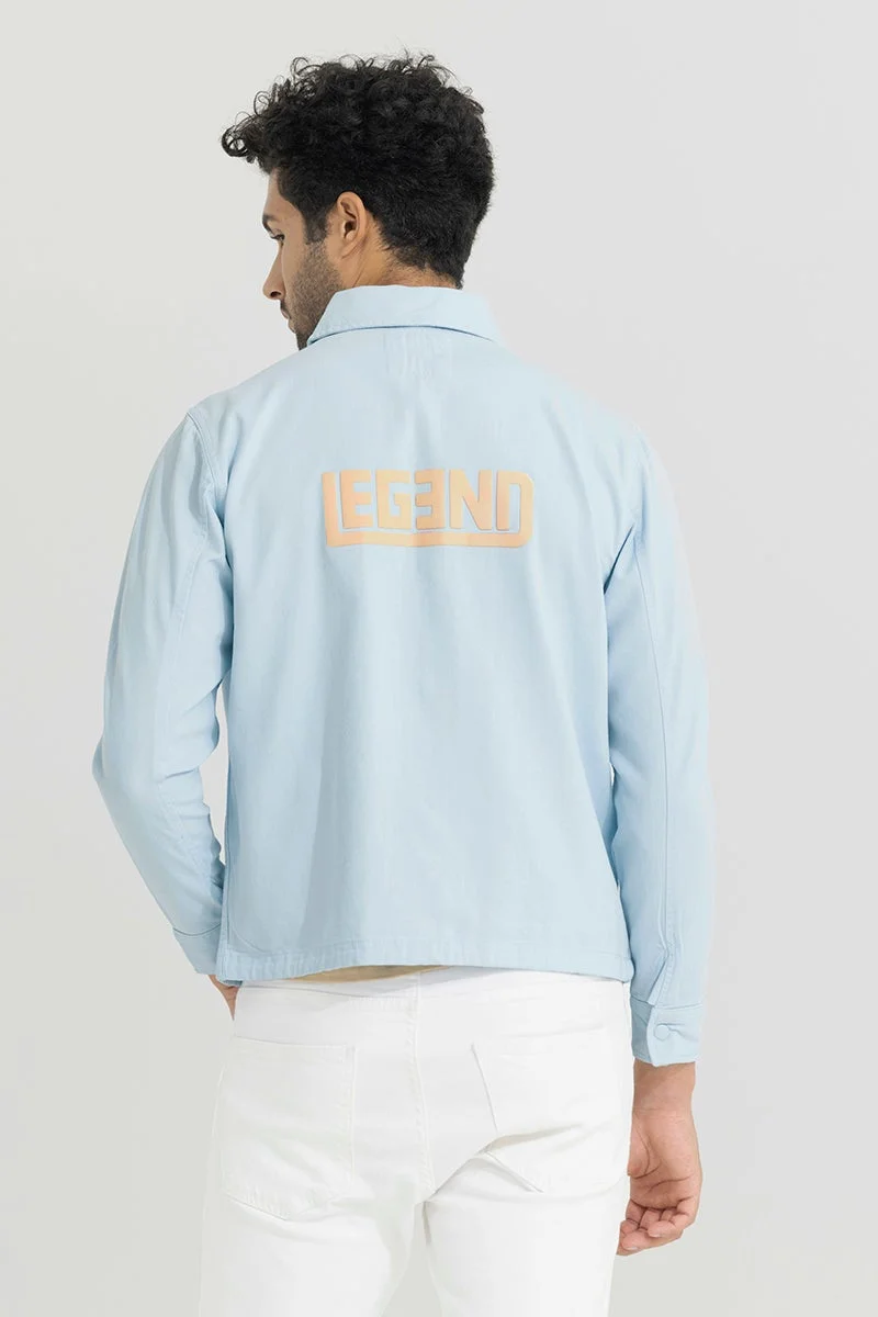 SNITCH Legend Sky Blue Overshirt