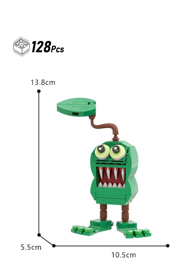 128 Pcs My Singing Monster Game Toys Building Block Gift For My Singing Monster Game Fans Girls And Boys - Image 1