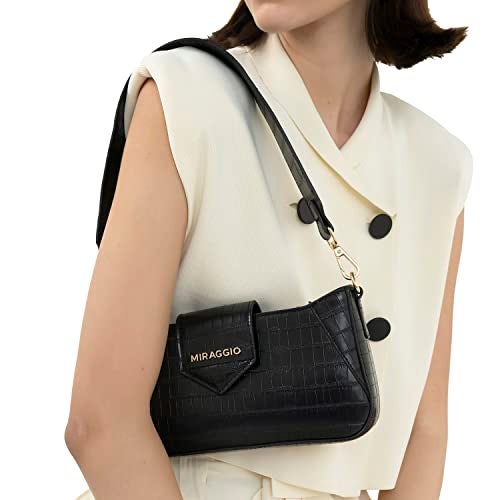 Miraggio Isabella Women's Shoulder Handbag - Black - Image 2