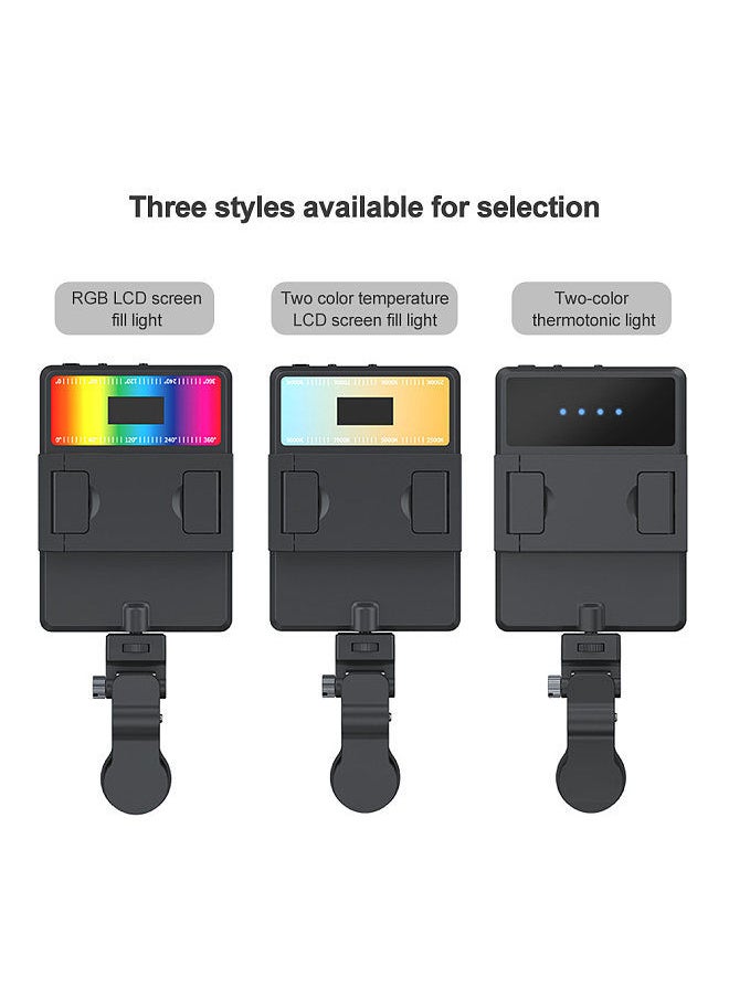 Generic - 5W Photography Lamp Bi-color LED Light Pocket Vlog Light 2500K-9000K Color Temperature Dimmable - Image 1