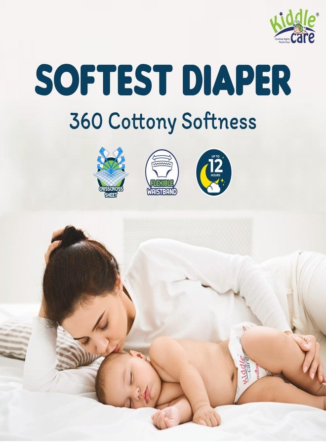 Kiddle Care Easy Comfort Baby Diaper Pants | Small (S) | 4-8 Kg | 78 Pieces | Up to 12 Hours Protection, Prevents Leakage, Wetness Indicator Breathable Comfy Fit Keeps Baby Dry All Day - Image 4