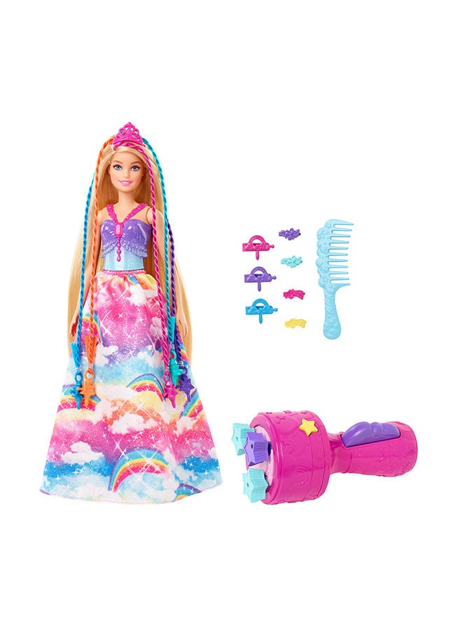 Barbie Dreamtopia Twist N Style Princess Hairstyling Doll With Hair Extensions And Accessories - Image 3