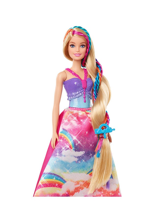 Barbie Dreamtopia Twist N Style Princess Hairstyling Doll With Hair Extensions And Accessories - Image 4