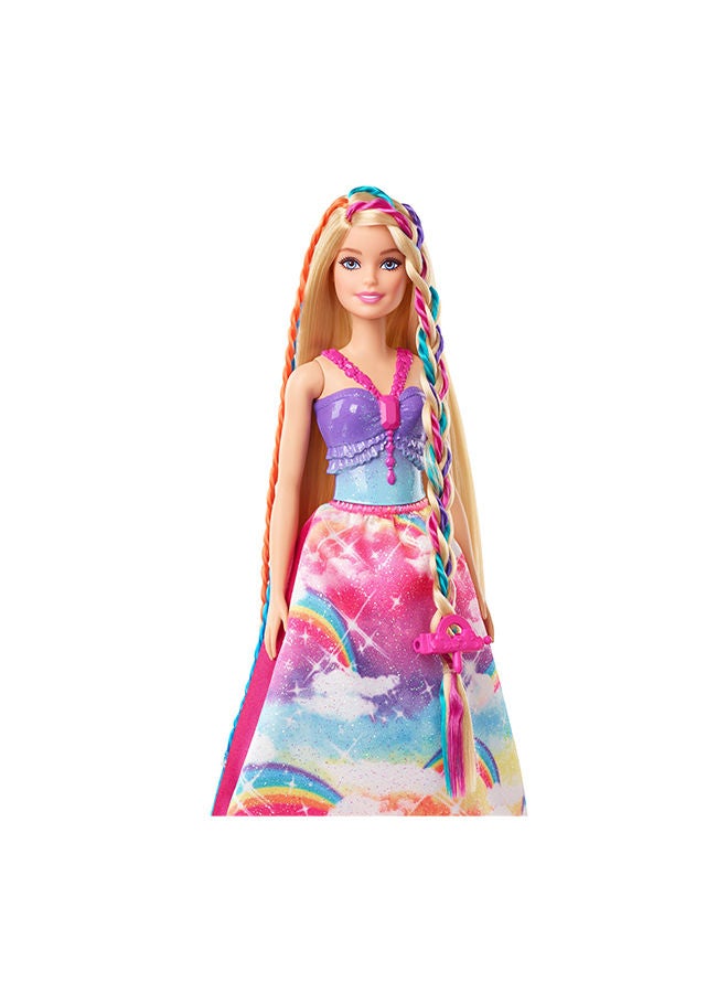 Barbie Dreamtopia Twist N Style Princess Hairstyling Doll With Hair Extensions And Accessories - Image 2
