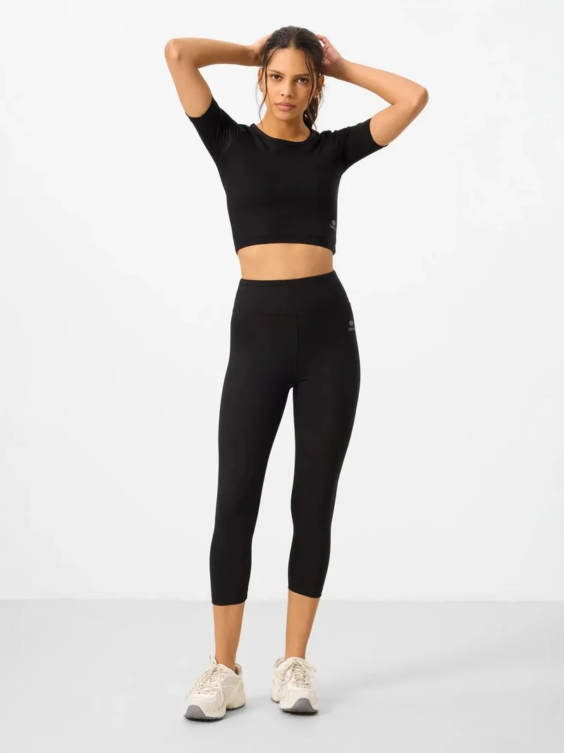 تومي لايف TOMMY Women's Cotton Slim-fit Active Set