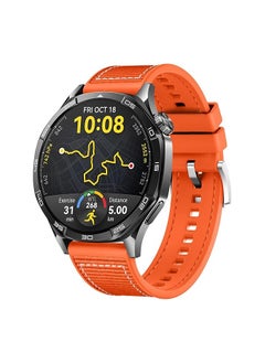 22mm For Huawei Watch GT4 Max Smart Watch 46mm Nylon Braided Silicone Composite Watch Strap, ORANGE - pzsku/ZE60A26A3CA0059E4CDD9Z/45/_/1736343040/3a95c9c3-7957-436e-9545-d1cf20b234bf