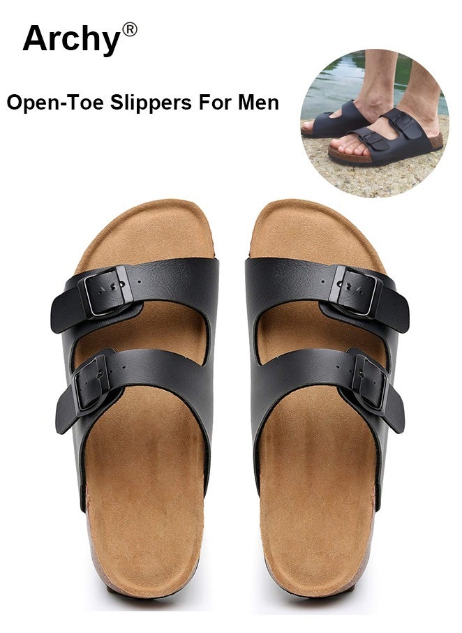 Fashionable Open-Toe Slippers for Men Daily Commuting Beach Casual Cork Sole - pzsku/ZE60A3D028CC36B12B057Z/45/_/1730963907/4d7aad73-b6c7-44a3-b096-d5860835363b