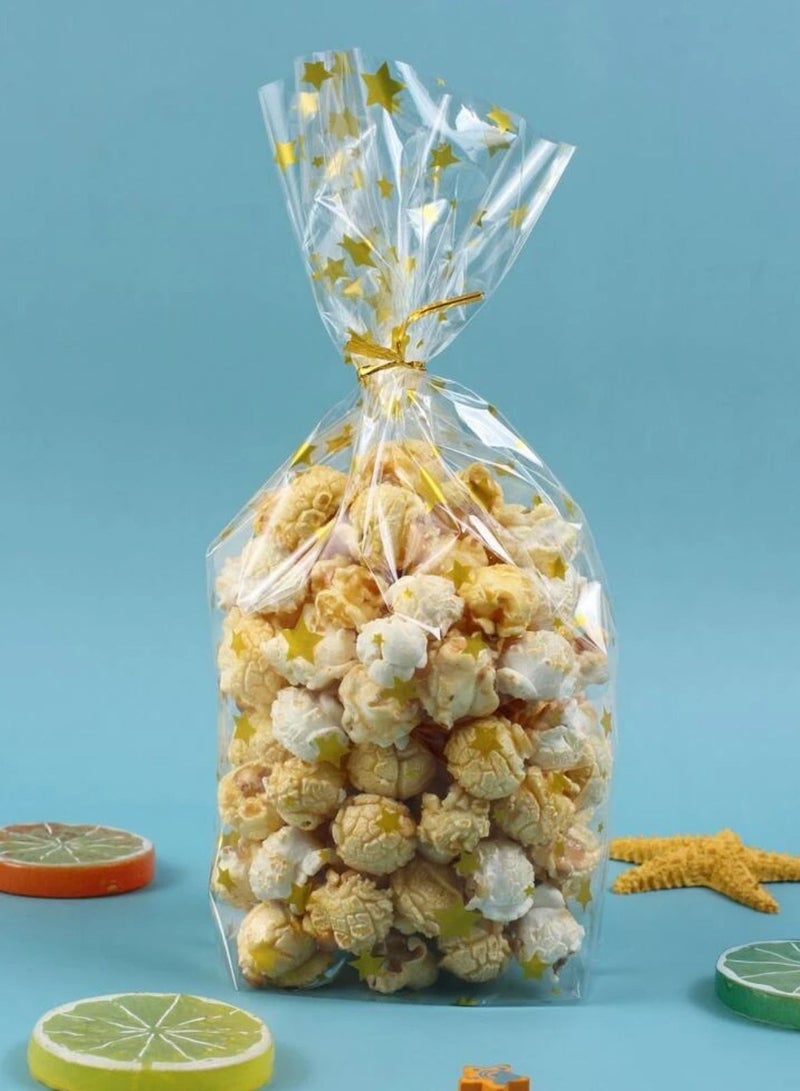 50 Eid gift bags for packing sweets, gifts, and storing food with drawstring closure, ideal for parties and occasions, suitable for holidays and Eid al-Adha. - Image 1