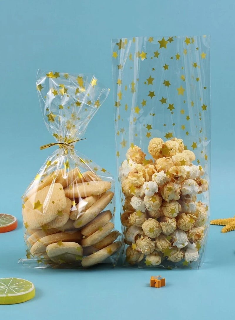 50 Eid gift bags for packing sweets, gifts, and storing food with drawstring closure, ideal for parties and occasions, suitable for holidays and Eid al-Adha. - Image 3