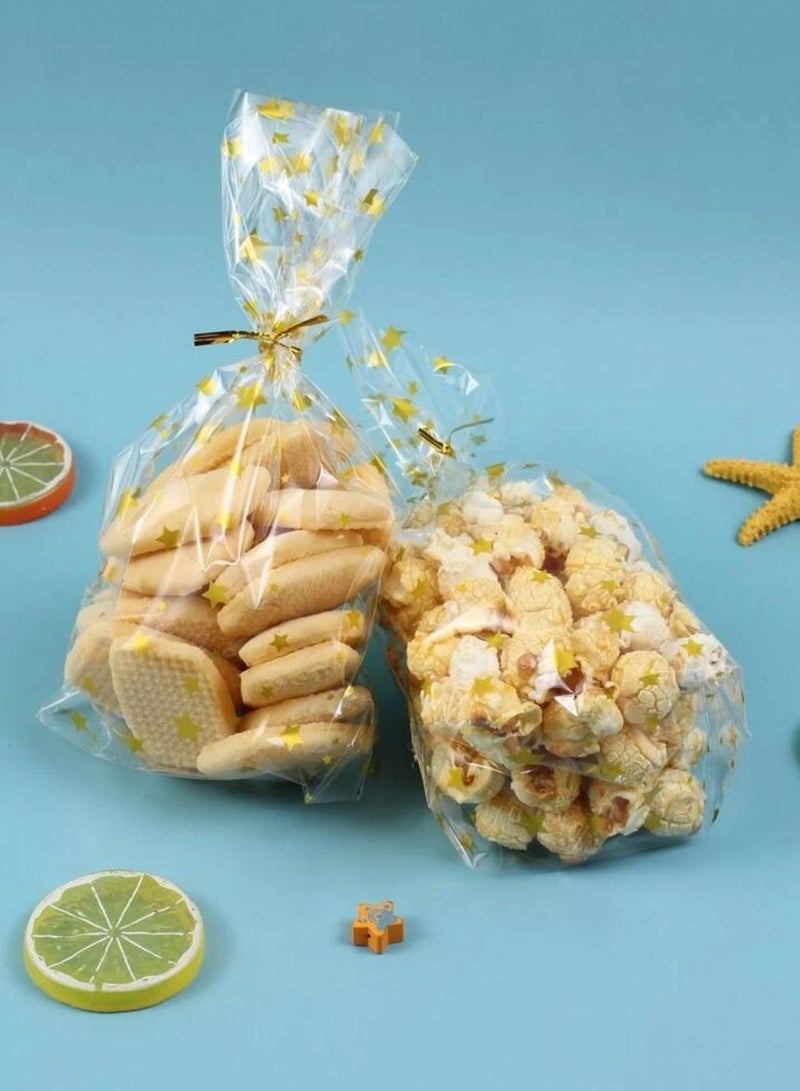 50 Eid gift bags for packing sweets, gifts, and storing food with drawstring closure, ideal for parties and occasions, suitable for holidays and Eid al-Adha. - Image 2