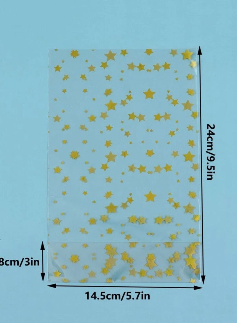 50 Eid gift bags for packing sweets, gifts, and storing food with drawstring closure, ideal for parties and occasions, suitable for holidays and Eid al-Adha. - Image 5