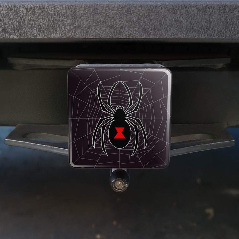GRAPHICS & MORE Black Widow Spider on Web Tow Trailer Hitch Cover Plug Insert 1 1/4 inch (1.25") - Image 4