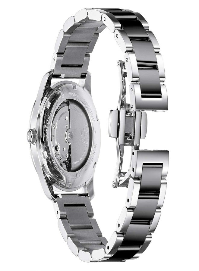 BINLUN Thick Stainless Steel Watch Band Metal Heavy Watch Bracelets Polished Matte Brushed Finish Watch Strap Replacement for Men Women 16mm/18mm/20mm/21mm/22mm/23mm/24mm/26mm - Image 3
