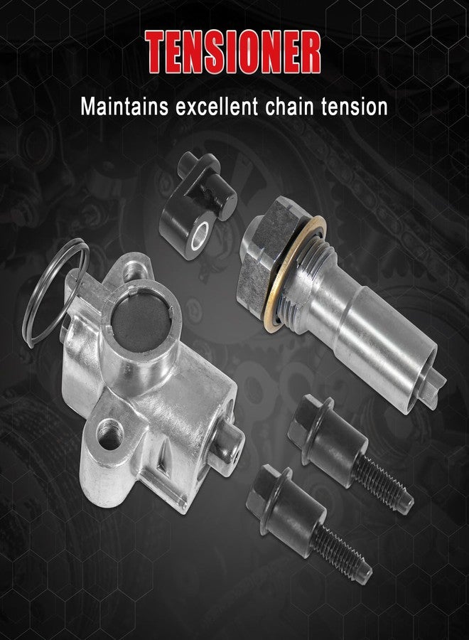 TEMSONE 94201S Timing Chain Kit with Tensioner Guide Rail Crank Sprocket Shaft Sprocket Compatible with 2008-2013 Chevy Malibu 2010-2015 Equinox Buick L4 2.0L 2.2L 2.4L - Image 3