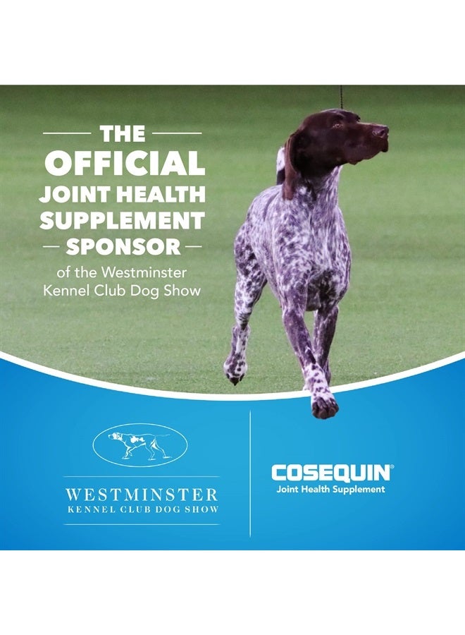 COSEQUIN Nutramax Cosequin Standard Strength Joint Health Supplement for Dogs, With Glucosamine and MSM, 75 Chewable Tablets