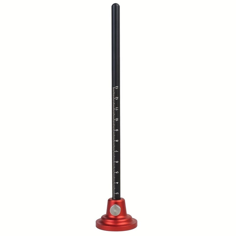 1pc Woodworking European Style Scriber Red Metric Inch Dual Scale Marking Gauge Carpentry Parallel Line Drawing Tool - Image 2