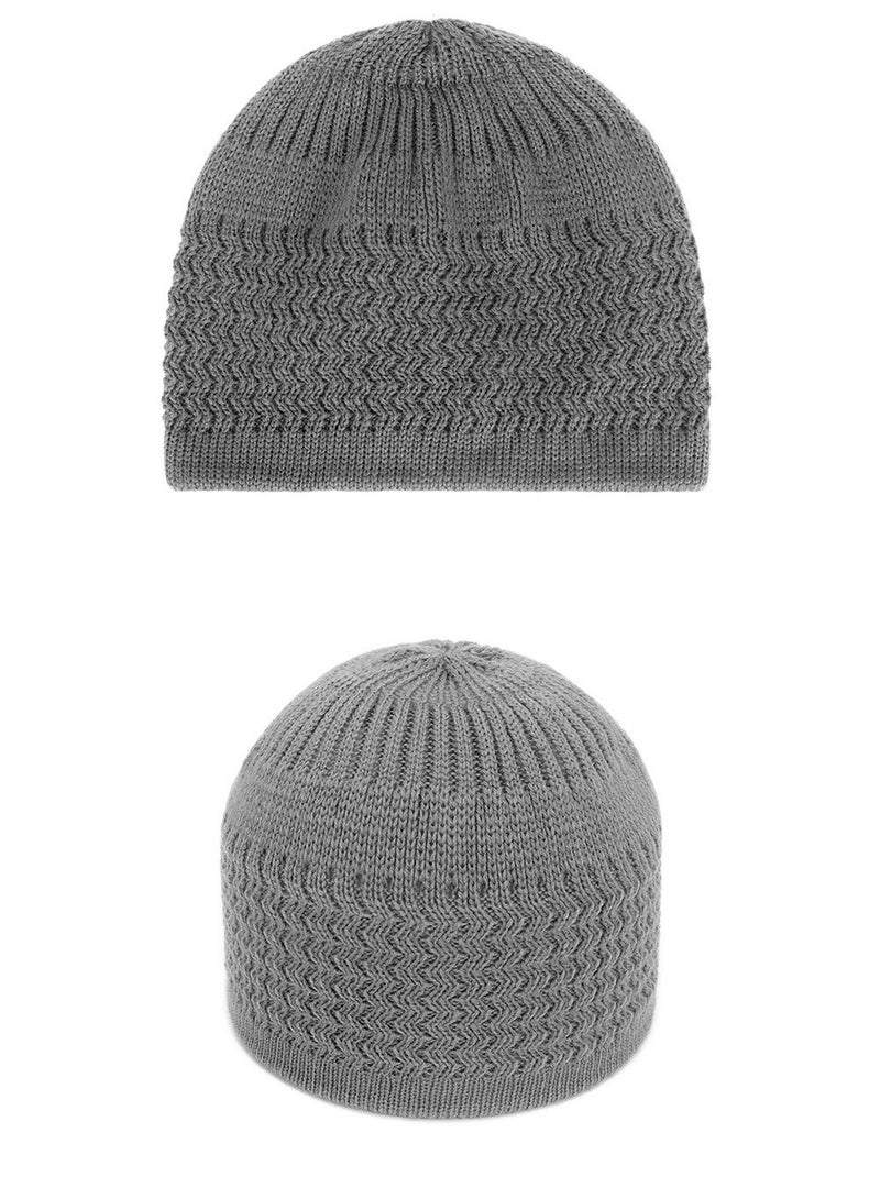 Pullover Knitted Hat Men's And Women's Warm Hat - Image 2