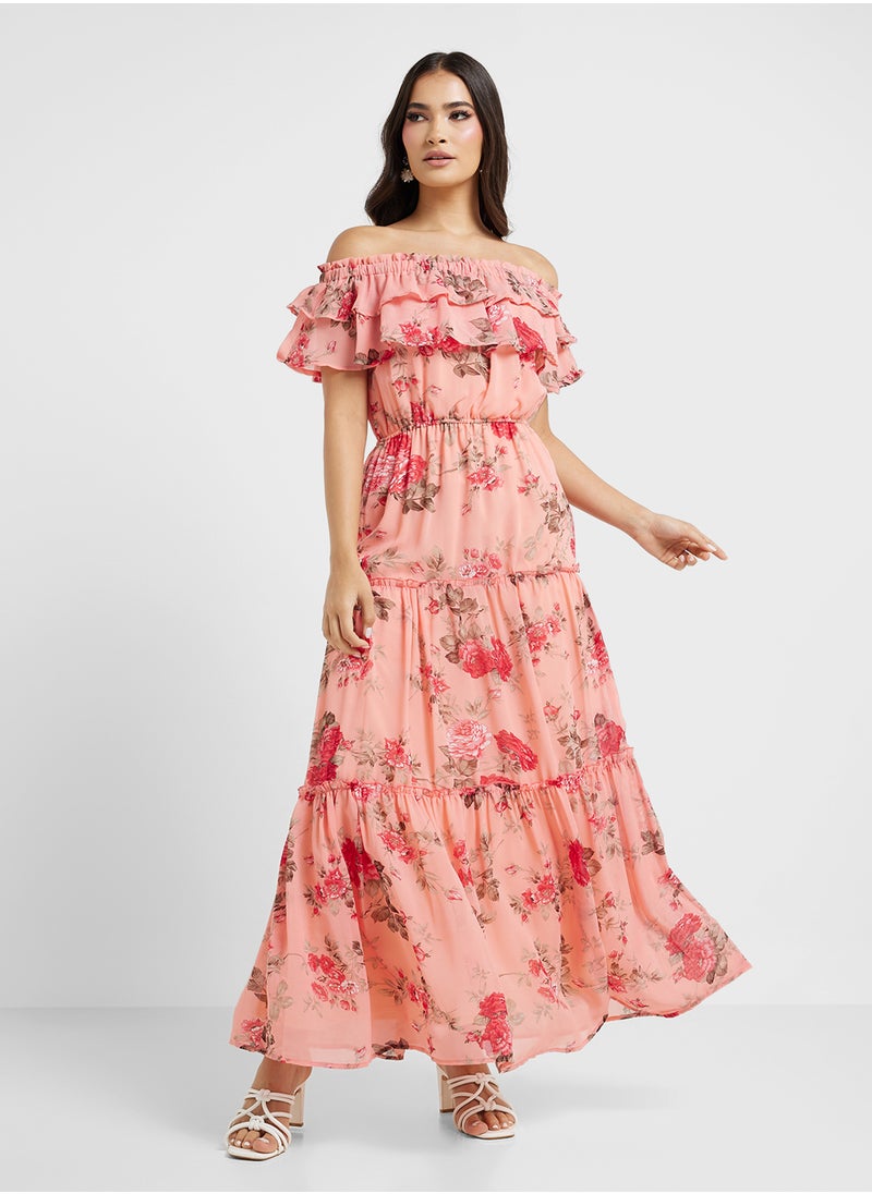 ELLA Floral Print Dress  - Image 4