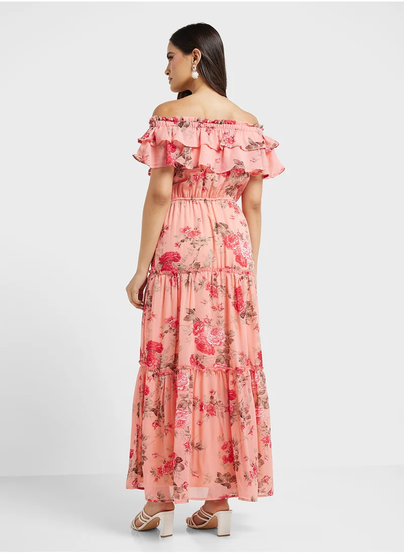 ايلا Floral Print Dress