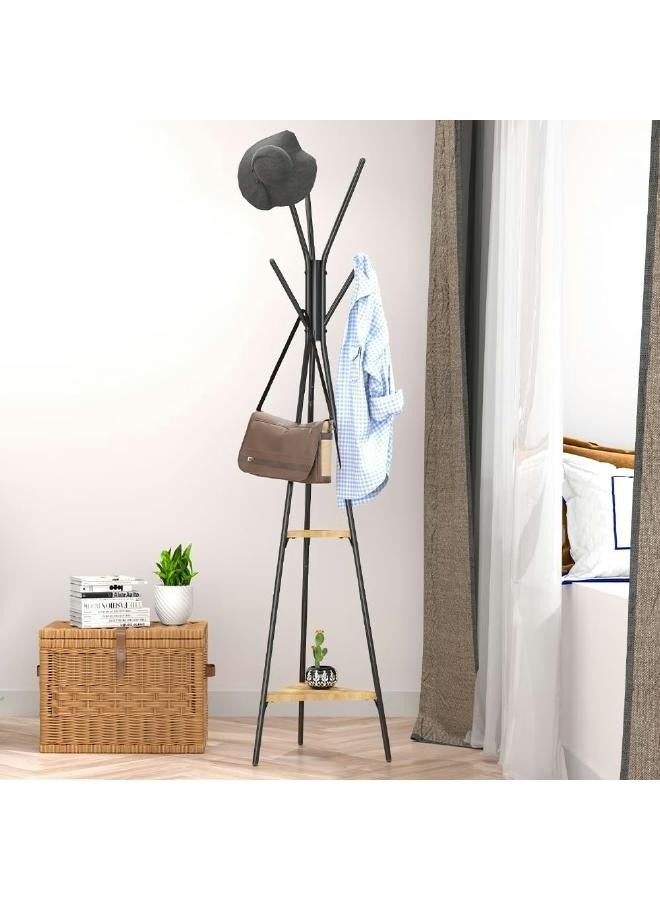 LOFT JANO,FLOOR COAT HANGER,L40XP40XH175CMS,BLACK,MDF-202355 - Image 5