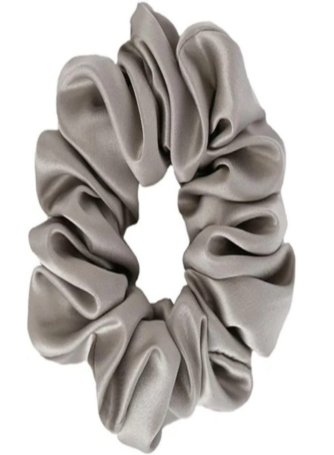 IBDA ربطات شعر حريرية بيضاء وسوداء وفضية من إيبدا، مصنوعة يدويًا، قابلة لتعديل المقاس - Image 3