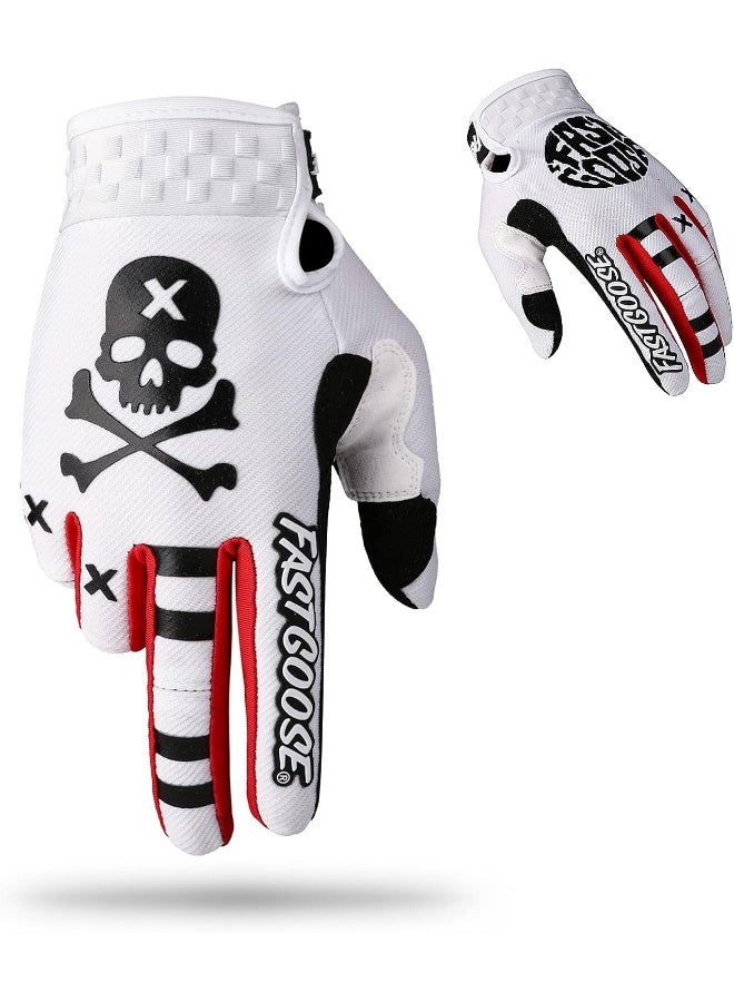 FASTGOOSE FASTGOOSE Dirt Bike Motorcycle Gloves Motocross Gloves Motorbike Riding Bike Gloves ATV MX MTB Off Road Racing Sports Cycling Glove  - Image 1