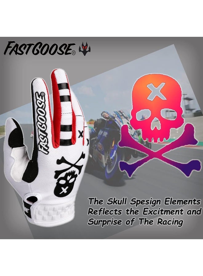FASTGOOSE FASTGOOSE Dirt Bike Motorcycle Gloves Motocross Gloves Motorbike Riding Bike Gloves ATV MX MTB Off Road Racing Sports Cycling Glove  - Image 4
