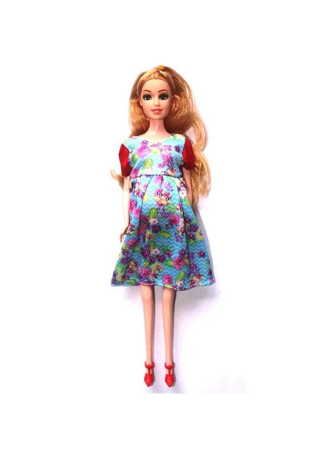 Kunhe Colorful Real Pregnant Doll Have A Baby In Her Tummy Mom Doll - Image 2