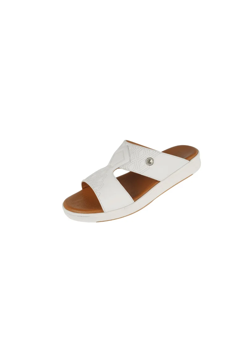 barjeel uno Barjeel Uno Boys Elegant Arabic Sandals BB03 White