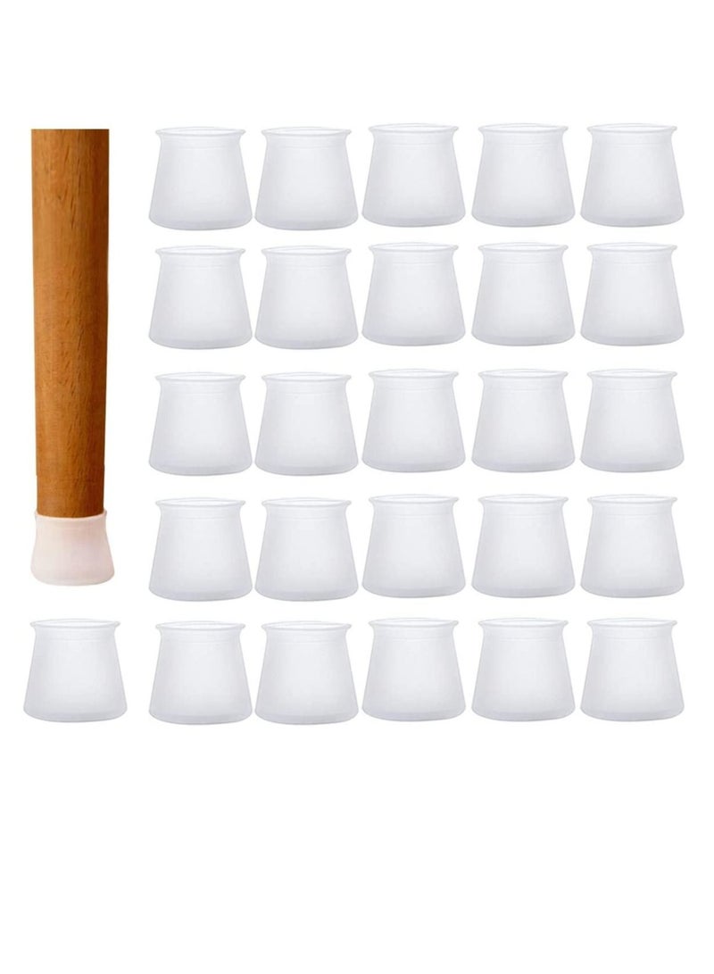 32pcs Furniture Silicone Protection Covers for Chair Legs -32pcs Furniture Silicone Protection Covers for Chair Legs -  - Image 1