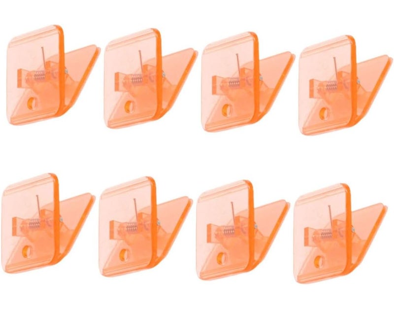 Puppy Pad Holder With Wall Mount Non Slip Base 8 Pieces Orange For Dog Training Supplies - Image 1