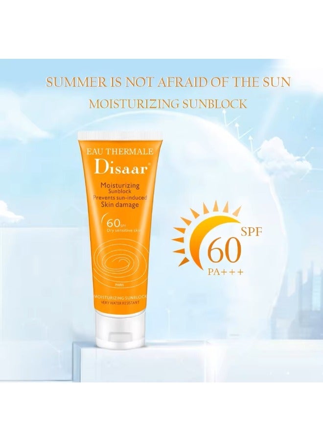 Disaar Moisturizing Sunblock SPF 60 , 80ml - Image 3