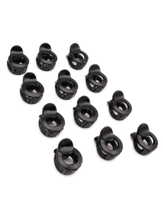 Sukkhi Beautiful Butterfly Hair Clip Hair Accessories for Women and Girl (Pack of 12) (Size: S) (Skr67889), Black - Image 1