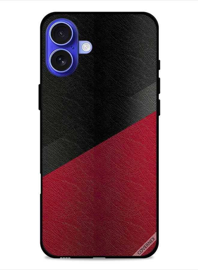 Covernex غطاء حماية آبل آيفون 16 بلس بنمط جلد - Image 1