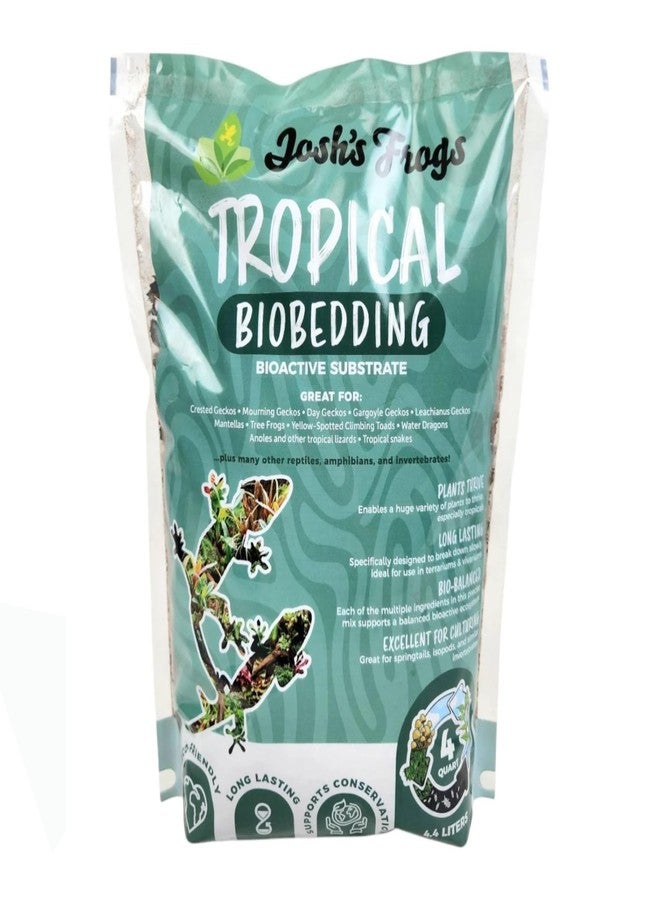 Josh's Frogs BioBedding Tropical Bioactive Substrate (4 Quarts) - Image 1