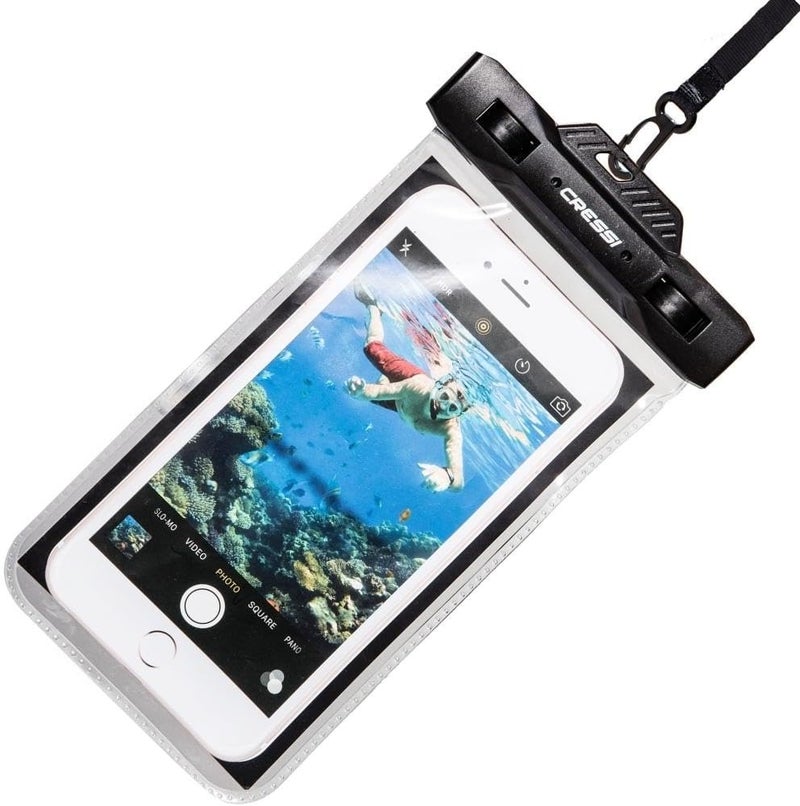 Cressi Crisi Waterproof Phone Case, Multi-Use Smartphone Cover, Black - Image 1