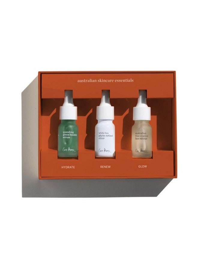 Ere Perez Healthy Skin Heroes Kit Mini Discovery Set (Hydrate Renew Glow) Vegan Crueltyfree Clean Beauty (3Piece Gift Set) - Image 1