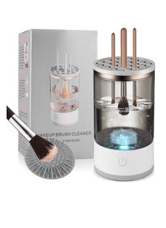 Electric makeup brush cleaner, portable rechargeable makeup brush cleaning machine