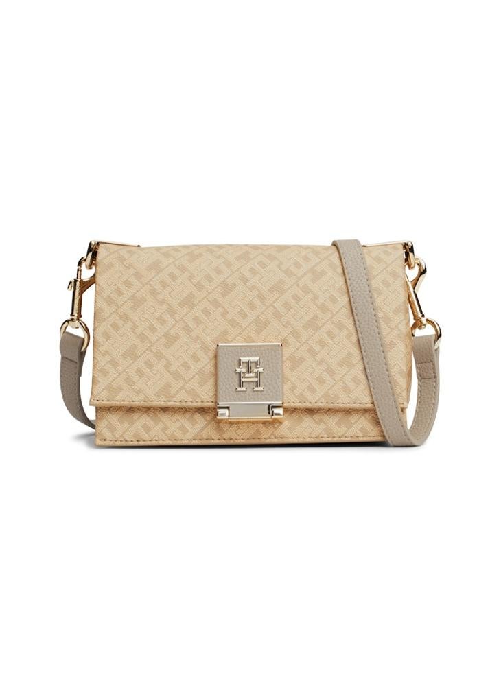 TOMMY HILFIGER Monogram Flapover Crossbody - Image 1