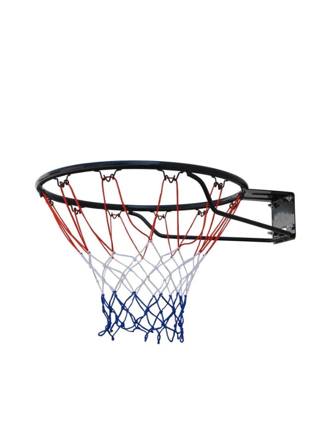 Toy Box Basketball Hoop, Standard Wall mounted Hanging Basketball Ring with Net and Expansion Screws for Indoor and Outdoor Sport, 45cm - Image 2