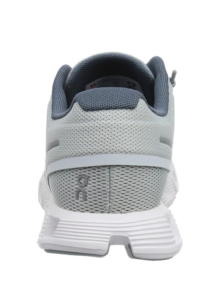 ON ON Women's Cloud 5 Sneakers, Grey, White  - Image 3