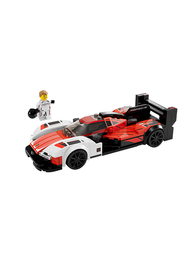 LEGO Speed Champions Porsche 963 76916 Building Toy Set; Collectible Car Toy For Kids Aged 9+; Buildable Model Kit Of Porsche; Includes Driver Minifigure For Racing Playtime (280 Pieces)