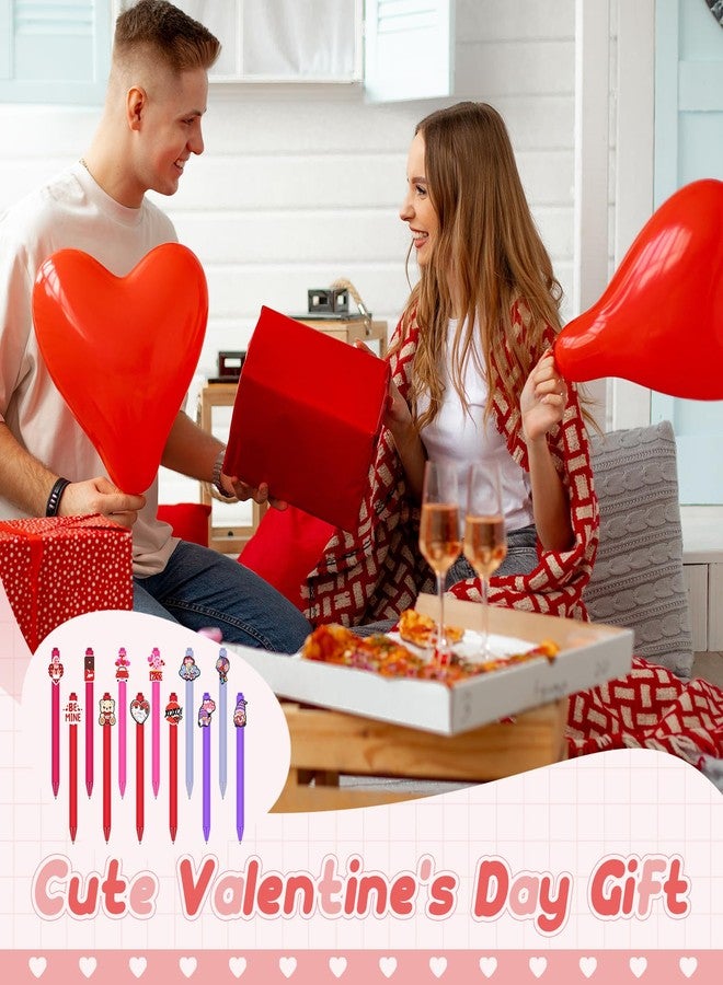 Engrowtic 24 Pcs Cute Pens Cartoon Pens Funny Pen Writing Kawaii Ballpoint Pens Retractable Black Ink Pens Birthday Party Gifts for Kids Students Office Supplies School Stationery (Mix Color,Stylish) - Image 4