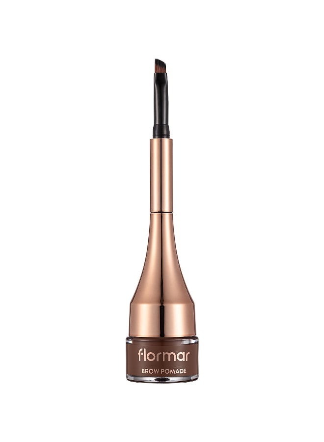 flormar Brow Pomade – 002 Light Brown – Long-Wear Brow Pomade, Matte Finish, Natural Sculpt & Defined Look - Image 1