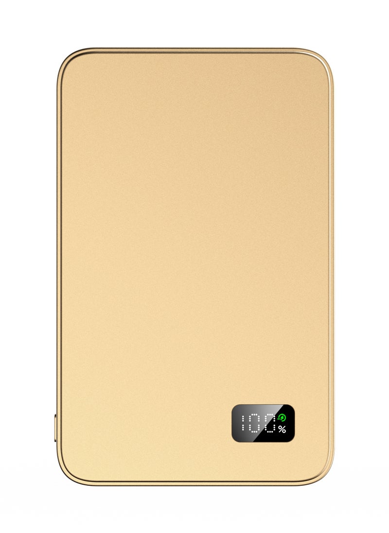 luminum Ultra-Slim Magnetic Wireless Portable Power Bank with LCD Display 5000mAH,PD Fast Charging USB-C Battery Pack Compatible with Magsafe  - Image 2