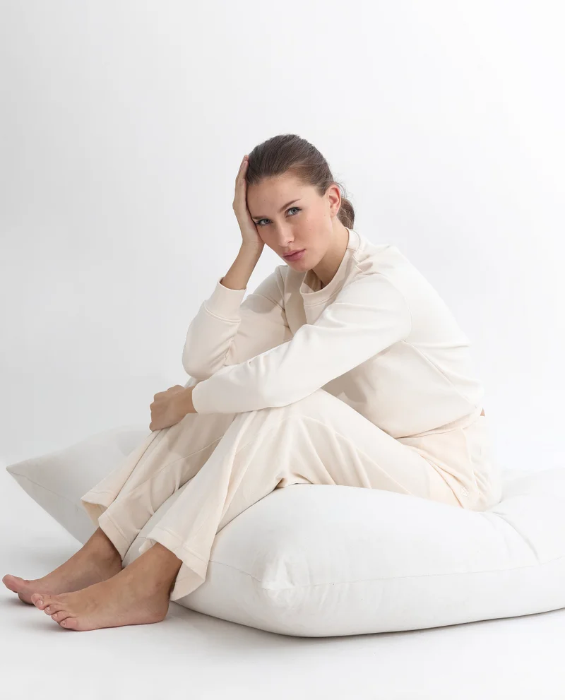 Rareism Women's Relaxed Comfort Wide Leg Sweatpants
