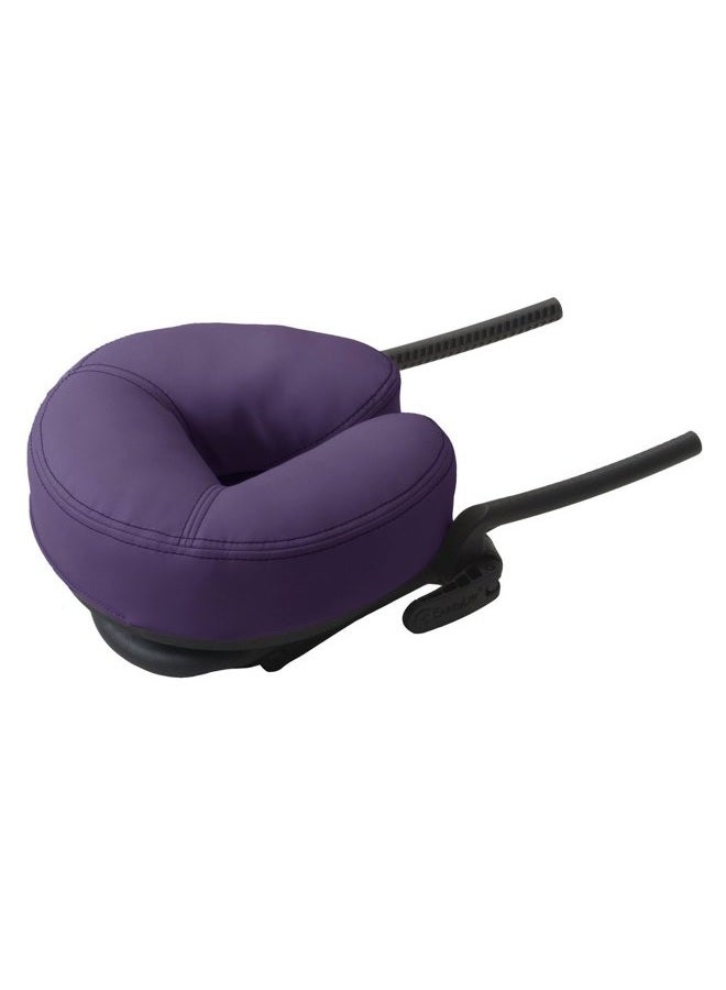 EARTHLITE Massage Table Face Cradle DELUXE ADJUSTABLE - Durable, Fully Adjustable Headrest Platform for massage chairs & tables, Amethyst - Image 4